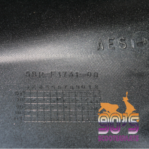 Zijscherm Links Achter Yamaha Aerox Zilver 5BR-F1731-00